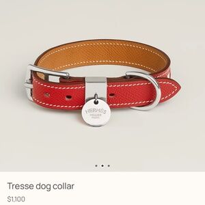 HERMES DOG COLLAR XS